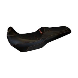 Rivestimento copri sella Malay Total Black Comfort 1OR con logo per KAWASAKI versys 1000