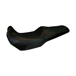 Rivestimento copri sella Malay Total Black Comfort 5GN per KAWASAKI versys 1000
