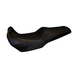 Sitzbezug Lampedusa Total Black Comfort 1OR für KAWASAKI versys 1000