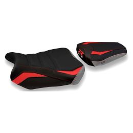 Seat cover Tefè Special Color Ultragrip 6RDG with logo for SUZUKI gsx r 600/750