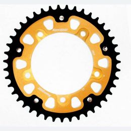 CORONA SUPERSPROX STEALTH RST NERO ORO 1800 PASSO 530 - Z 43 DENTI GOLD
