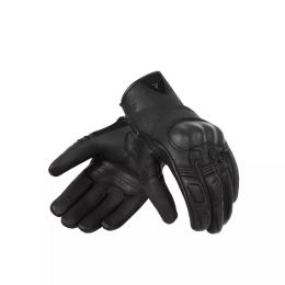 Guanti moto donna in pelle REBELHORN THUG II neri