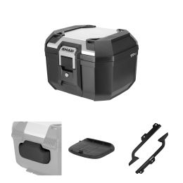 SHAD TERRA TR41 Top case kit aluminum for KYMCO Downtown / Super Dink / Street