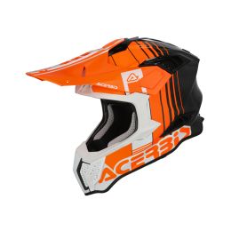 Crosshelm ACERBIS Airstrike-C orange/weiss