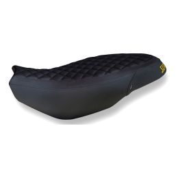 Rivestimento copri sella Vintage specifico nero con logo per DUCATI scrambler 400/800/1100