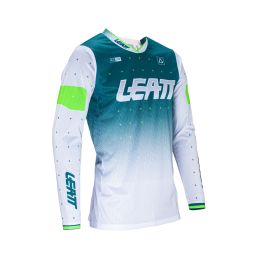 Maglia motocross LEATT Moto 4.5 Lite Acid Fuel verde rete elasticizzata