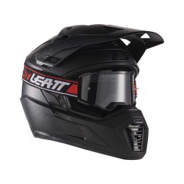 Casco enduro LEATT ADV 7.5 Polymer nero opaco con maschera 2.5