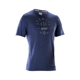 LEATT Gravity 3.0 MTB Technical Shirt Galaxy Blue Breathable