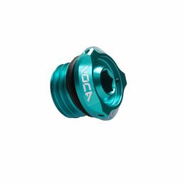 VOCA RACING Evo Oil Cap Turquoise DERBI