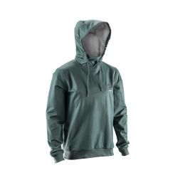 LEATT Thermaflow 3.0 Technische MTB Hoodie Fir Green Thermofutter und Kapuze