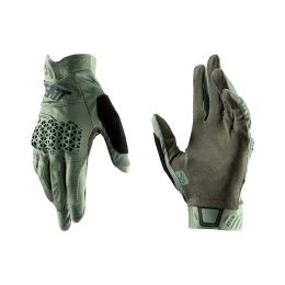 LEATT 3.0 Lite MTB Gloves Mint Green Gel ReaFlex MicronGrip Touchscreen