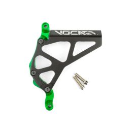 Cache pignon arrière en aluminium CNC VOCA RACING vert AM6