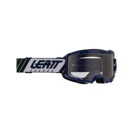 Masque cross LEATT Vizion 2.5 bleu blanc lentille transparente 90%