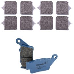 Kit de plaquettes de frein BREMBO 2 paires avant 07BB33SR et 1 paire arrière 07BB02CC