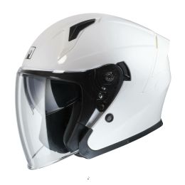 Casco Jet MPH MAXI Solid Bianco Lucido