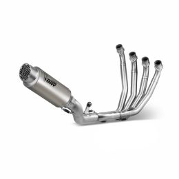Komplette MIVV GP Pro Titan-Auspuffanlage für HONDA CBR 650 R