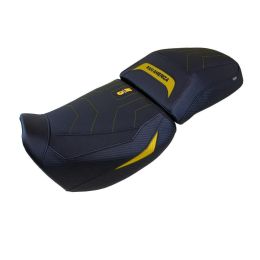 Seat cover Vegas Comfort 3YL with logo for HARLEY DAVIDSON pan america
