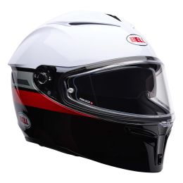 Casque intégral BELL Lithium Motion blanc rouge