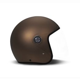 Casco Jet DMD P1 Caffè Opaco