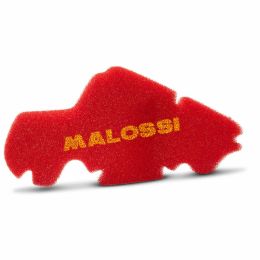 Filtre à air en mousse rouge MALOSSI pour filtre d'origine PIAGGIO