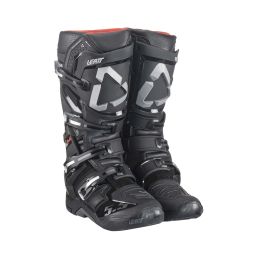 Stivali moto LEATT Moto 5.5 FlexLock nero grigio chiusura SideLock