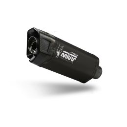 MIVV komplette genehmigte SR-1 schwarze Auspuffanlage für YAMAHA T-MAX 560