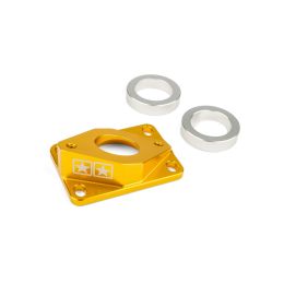 Stage6 Orange High Flow Intake Manifold mk2 28mm Yellow for Am6/Derbi