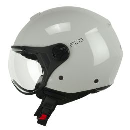 Jet Helm CGM 167A FLO MONO Aschgrau Geformtes Visier