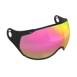 Visière rose iridescente en forme pour le casque CGM 167 FLO Jet