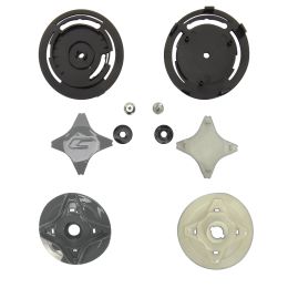 Kit Fissaggio Visiera Grigio per Casco Jet CGM 169 ILLI