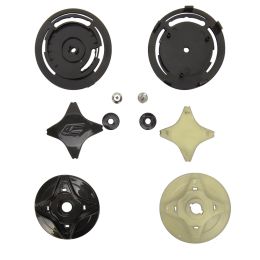 Kit Fissaggio Visiera Grafite per Casco Jet CGM 169 ILLI
