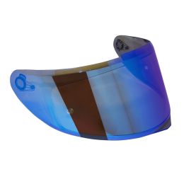 Blauer schillernder Visier für CGM 320 NEUTRON - 321 ATOM Integralhelm