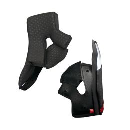 Coppia Guanciali SOS Nero Casco CGM 363 SHOT Taglia XXL