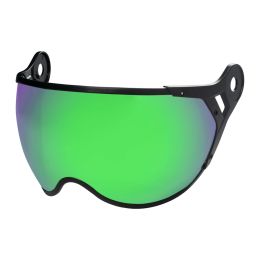 Geformtes schillerndes grünes S2-Visier für den CGM 801 EBI-Helm