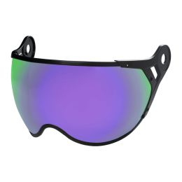Lila S2 Visier mit irisierender Form für CGM 801 EBI Helm