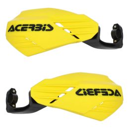 ACERBIS Garde-mains Ouverts Jaune/Noir Linéaire