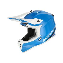 Casque cross ACERBIS Linear 22-06 Solid bleu ciel
