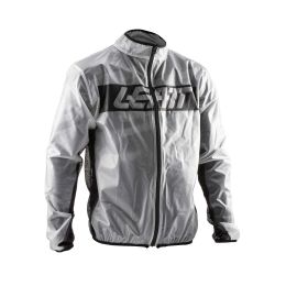 LEATT Moto RaceCover Regenjacke Transparent leicht und wasserdicht