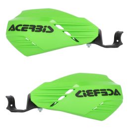 Paramani aperti ACERBIS verdi/neri K-Linear KH per KAWASAKI