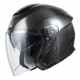 Casco Jet MPH LINE C Solid Carbon Lucido