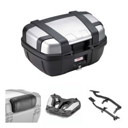 Kit bauletto GIVI TREKKER alluminio 52L per BMW