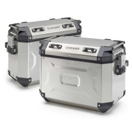 Coppia valigie laterali KAPPA K’VOYAGER alluminio 48/37L