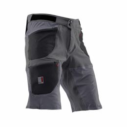 Pantaloncini MTB LEATT All Mountain 3.0 granito tessuto traspirante UPF 50+
