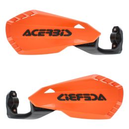 ACERBIS protège-mains ouverts orange mx firstmoto