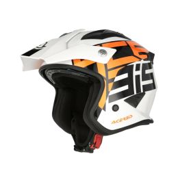 Jethelm ACERBIS Jet Aria Sport weiss/orange