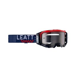 Masque cross LEATT Velocity 5.5 Royal rouge lentille fumée 58%