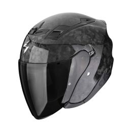 Casco jet urbano Scorpion EXO-Z1 CARBON Onyx nero lucido