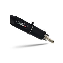 GPR Homologated Slip-On Exhaust Furore Evo4 Black Honda CRF 1000 L Africa Twin Adv Sport