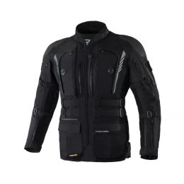 REBELHORN PATROL Black Men's Motorcycle Jacket