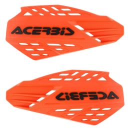 Garde-mains ventilés ouverts Acerbis Orange Linear